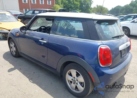 2015 Mini Hardtop Cooper из США, поврежденный, VIN WMWXM5C52F3A60702